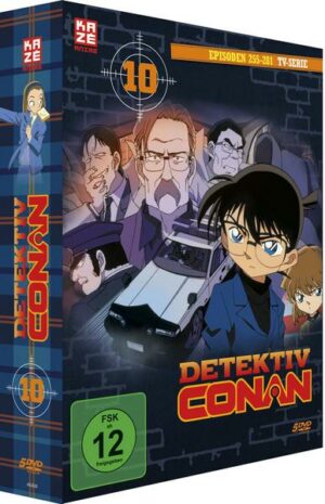 Detektiv Conan - TV-Serie - DVD Box 10 (Episoden 255-280)  [5 DVDs]
