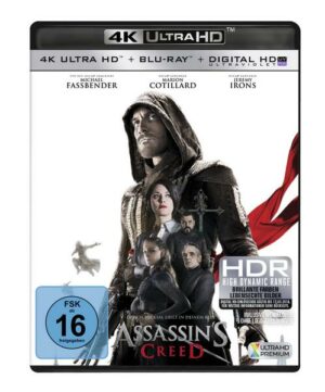 Assassin's Creed  (4K Ultra-HD) (+ Blu-ray)