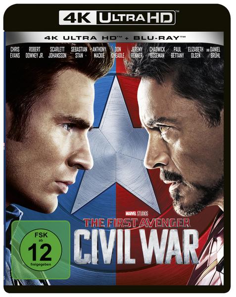 The First Avenger: Civil War  (4K Ultra HD) (+ Blu-ray 2D)
