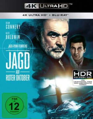 Jagd auf Roter Oktober  (4K Ultra HD) (+ Blu-ray 2D)