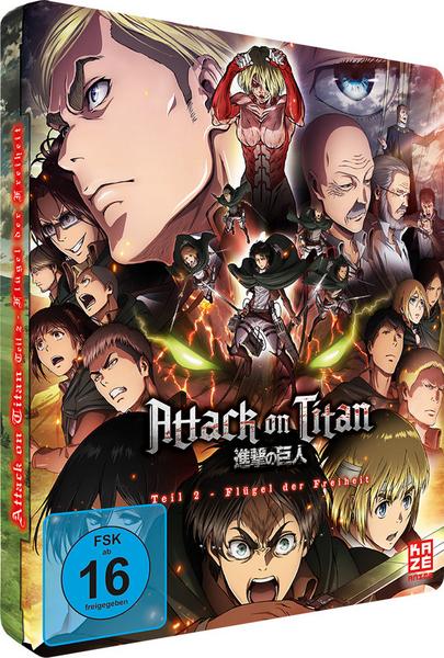 Attack on Titan - Anime Movie Teil 2: Flügel der Freiheit - Limitiertes Steelcase