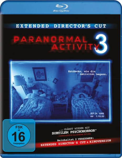 Paranormal Activity 3 - Extended  Director's Cut