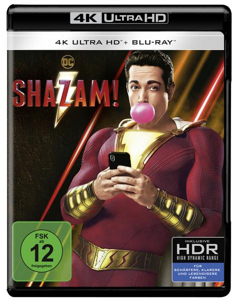 Shazam!  (4K Ultra HD) (+ Blu-ray 2D)