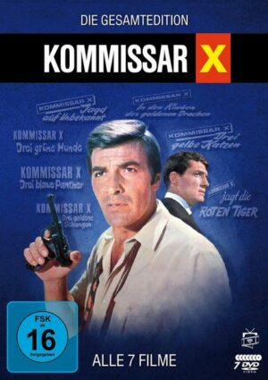 Kommissar X - Die Gesamtedition: Alle 7 Filme (Filmjuwelen)  [7 DVDs]