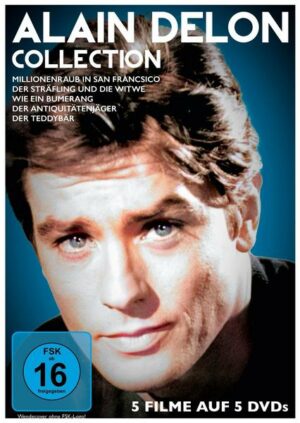 Alain Delon - Collection / 5 Filme mit dem französischen Filmstar  [5 DVDs]