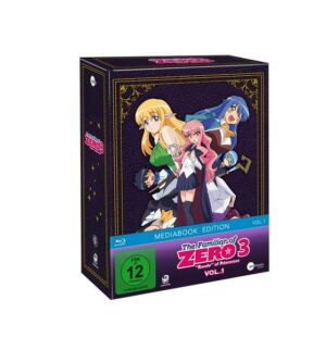 The Familiar of Zero 3: 'Rondo' of Princesses (Staffel 3) - Vol. 1 - Limited Mediabook Edition (mit Sammelschuber und exklusiven Extras)