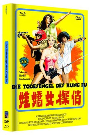 Die Todesengel des Kung Fu - Mediabook - Cover B - Limited Edition  (+ DVD)