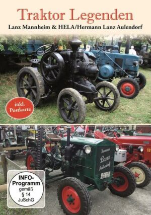 Traktor Legenden - Lanz Mannheim & HELA/Hermann Lanz Aulendorf  (incl. Postkarte)