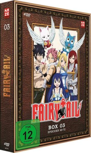 Fairy Tail - TV-Serie - Box 3  (Episoden 49-72)  [4 DVDs]