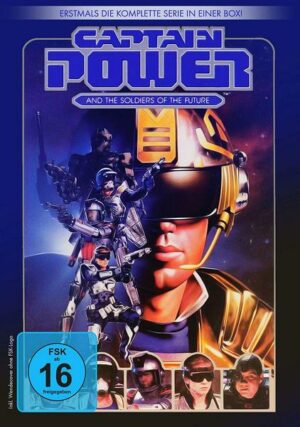 Captain Power - Die komplette Serie  [4 DVDs]