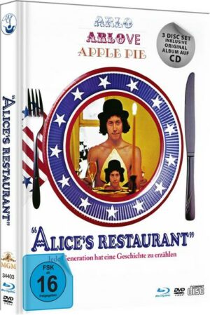 Alice`s Restaurant - Limited Deluxe Mediabook-Edition (Blu-ray+DVD+CD+Booklet)