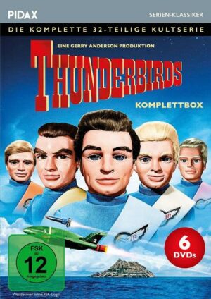 Thunderbirds - Komplettbox / Die komplette 32-teilige Kultserie (Pidax Serien-Klassiker)  [6 DVDs]