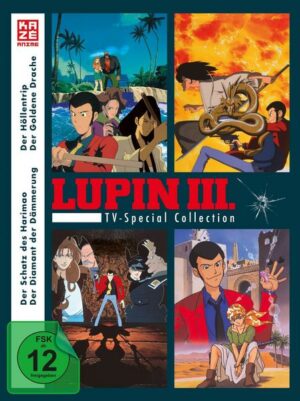 Lupin the Third - TV Special Collection (4 TV Specials)  [4 DVDs]
