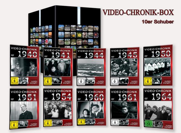 Video Chronik 1940-1964 - Schuber  [10 DVDs]