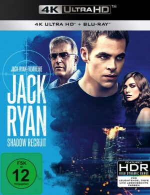 Jack Ryan - Shadow Recruit  (4K Ultra HD) (+ Blu-ray 2D)