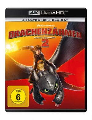 Drachenzähmen leicht gemacht 2  (4K Ultra HD) (+ Blu-ray 2D)
