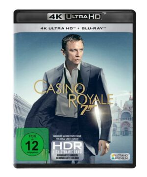 James Bond - Casino Royale  (4K Ultra HD) (+ Blu-ray 2D)