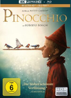 Pinocchio - 2-Disc Limited Mediabook (4K Ultra HD) ( + Blu-ray 2D)