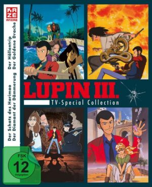 Lupin the Third - TV Special Collection (4 TV Specials)  [4 BRs]