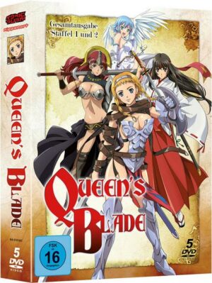 Queen's Blade - Staffel 1&2  (OmU)  [5 DVDs]