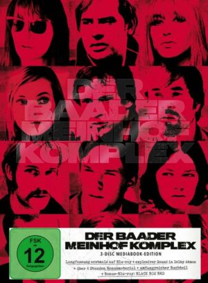 Der Baader Meinhof Komplex - Mediabook (Cover A) inkl. Langfassung & Black Box BRD