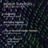 Morton Subotnick - Volume 3: Electronic Works