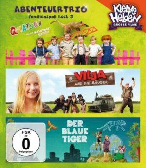 Abenteuertrio Kinderfilmbox - Familienspaß hoch 3  [3 BRs]