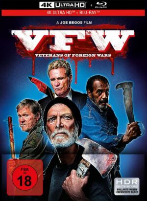 VFW - Veterans of Foreign Wars - 2-Disc Limited Collector’s Edition im Mediabook  (4K Ultra HD) (+ Blu-ray 2D)