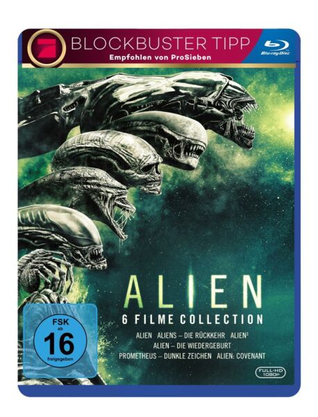 Alien 1-6  [6 BRs]