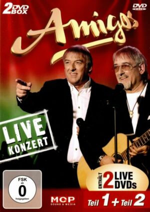 Amigos - Live Konzert: Teil 1&2  [2 DVDs]