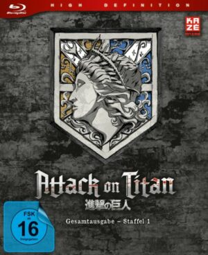 Attack on Titan - Staffel 1 - Gesamtausgabe - Deluxe Edition  [4 BRs]