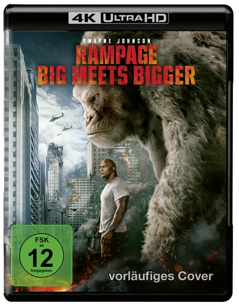 Rampage - Big Meets Bigger  (4K Ultra HD) (+ Blu-ray 2D)