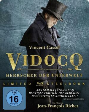 Vidocq - Herrscher der Unterwelt LTD. - Limitiertes Steelbook samt FSK-Umleger