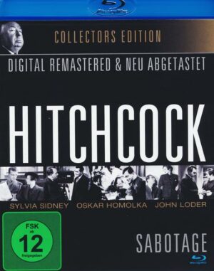 Alfred Hitchcock - Sabotage - Digital Remastered  Collector's Edition