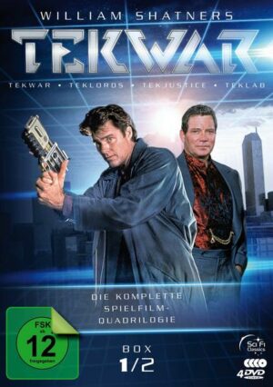 TekWar - Box 1/2 Die komplette Spielfilm-Quadrologie  [2 DVDs]