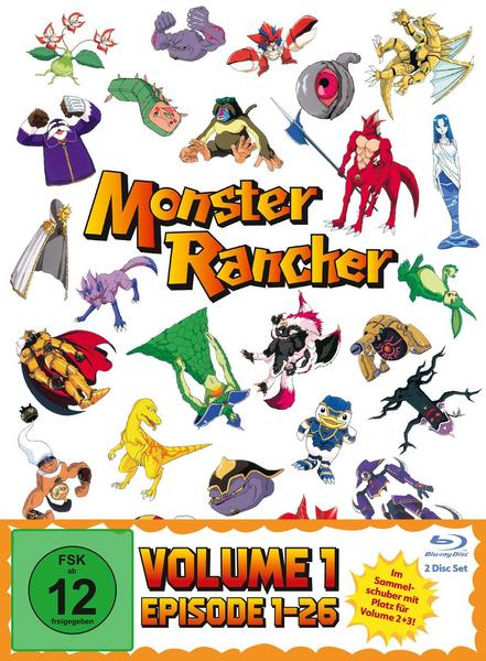 Monster Rancher Vol. 1 (Ep. 1-26) im Sammelschuber  [2 BRs]