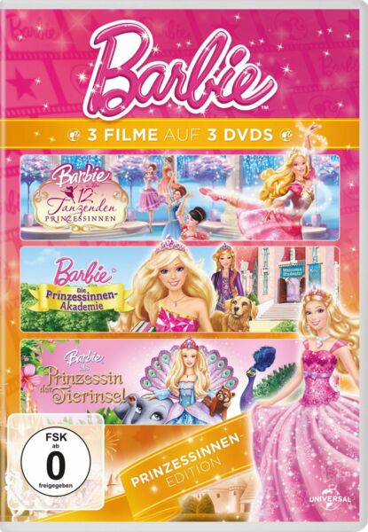 Barbie™ Prinzessinnen Edition  [3 DVDs]