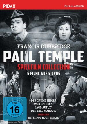 Francis Durbridge: Paul Temple Spielfilm-Collection