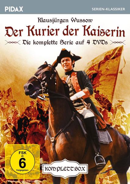Der Kurier der Kaiserin - Komplettbox / Die komplette 26-teilige Abenteuerserie (Pidax Serien-Klassiker)  [4 DVDs]