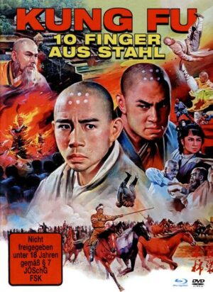 Kung Fu - 10 Finger aus Stahl - Mediabook - Cover B - Limited Edition auf 500 Stück (uncut)  (+ DVD)