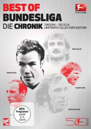 Best of Bundesliga - Die Chronik 1963/64-2013/14  [LPE] [9 DVDs]