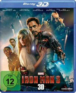 Iron Man 3 (inkl. 2D-Version) [3D Blu-ray]