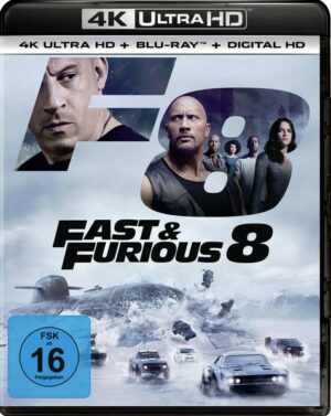 Fast & Furious 8  (4K Ultra HD) (+ Blu-Ray)