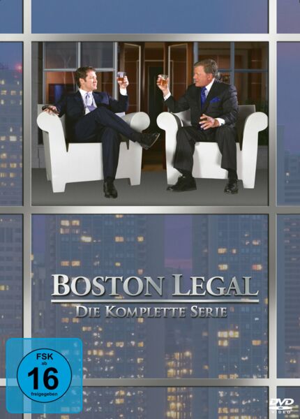 Boston Legal - Komplettbox Staffel 1-5  [27 DVDs]