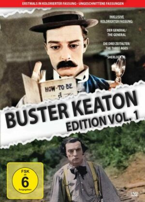 Buster Keaton Edition Vol. 1 - in Farbe - Buster Keaton Edition Vol. 1 - in Farbe  [3er DVD SET]