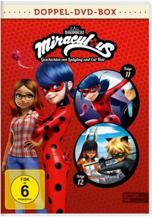 Miraculous 11+12 - Geschichten von Ladybug und Cat Noir - Die DVD zur TV-Serie  [2 DVDs]