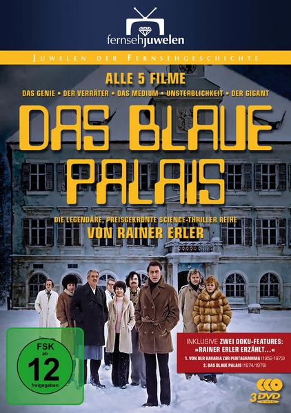 Das blaue Palais - Die komplette Filmreihe (Teil 1-5 inkl. Erler-Doku und Making-of) (Fernsehjuwelen)  [3 DVDs]