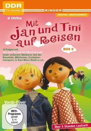 Mit Jan und Tini auf Reisen 5 - DDR TV-Archiv  [2 DVDs]