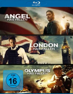 Olympus Has Fallen - Die Welt in Gefahr/London Has Fallen/Angel Has Fallen - Triple Film Collection  [3 BRs]
