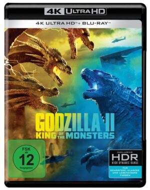 Godzilla II - King of the Monsters  (4K Ultra HD) (+ Blu-ray 2D)
